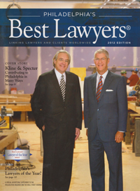 Best Lawyers Cover featuring Tom Kline and Shanin Specter