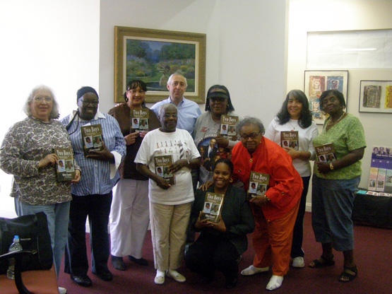 Two Boys book signing - City of Camden Senior Book Club, June 2009