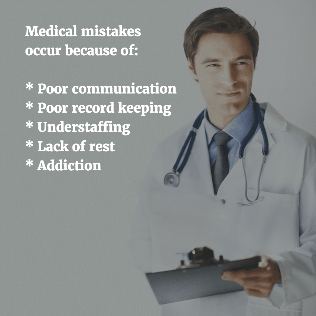 medical mistakes occur
